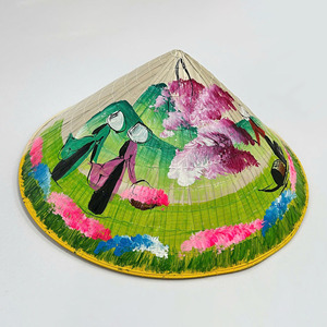 Chapeaux coniques traditionnels vietnamiens non laqués, best-sellers, prix bas, artisanat en bambou - Product Image 4