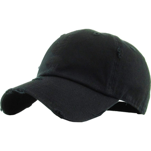 Gorra de Béisbol Unisex con Efecto Desgastado y Lavado Ácido, Gorra de 6 Paneles Estilo Dad Hat, Ajustable, Informal, de Algodón - Product Image 3