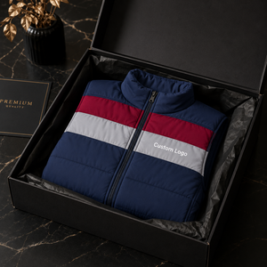 Custom <b>men</b> puffer <b>vest</b> with insulated padding comfortable lining durable outer shell sleeveless design and stylish fit - Product Image 6