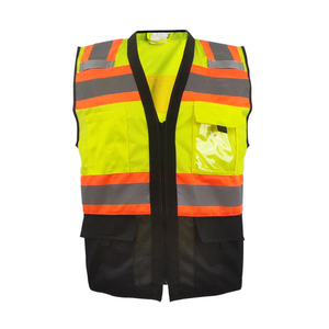 Chaleco de Seguridad Reflectante de Alta Visibilidad, Impermeable y Resistente al Agua, con Logotipo Personalizado, Unisex, Superventas - Product Image 1