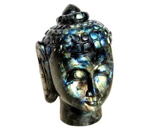 Statues de bouddha Ganesha fabriquées à la main Sculpture de pierres précieuses naturelles Sculpture en pierre de guérison en cristal semi-précieux Conception de chakra élégante - Product Image 5