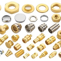 Composants tournés en laiton CNC de haute précision, pièces industrielles usinées sur mesure, durables et offrant une résistance supérieure à la corrosion pour