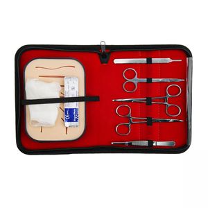 Kit de Suture Chirurgicale en Acier Inoxydable, Tapis de Pratique Cutanée Réutilisable pour Professionnels, Outil de Simulation Médicale – Vente Chaude - Product Image 2