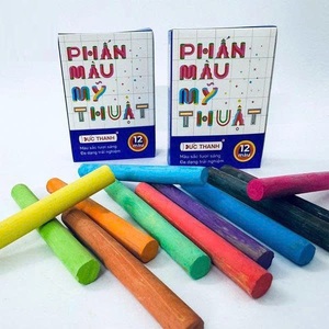 Wholesale 12 Pack Dust-Free Hexagon White <b>Chalk</b> Children's Teaching and Graffiti - Product Image 4