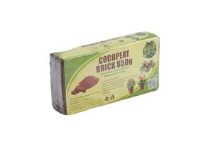 Briquette de coco 650g Idéale pour l'agriculture en serre Conditionnement du sol Culture hydroponique Matériau 100% écologique et biodégradable - Product Image 2
