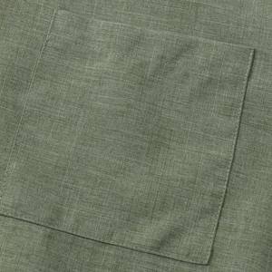 Camisa Cárdigan de Manga Corta con Cuello Cuadrado Estilo Coreano para Hombre, Patrón de Flores Pequeñas, Informal, con Botones, Ropa de Trabajo de Verano, 100% Algodón, OEM - Product Image 4
