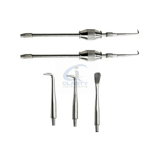 CLASTY INSTRUMENTS Extractor de Coronas Dentales con Peso, Manual, Deslizante, de Acero Inoxidable, Juego de Extracción de Coronas con Puntas Intercambiables - Product Image 3
