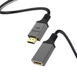 Cable de Extensión HDMI 2.1 de Ultra Alta Velocidad de 48 Gbps, Personalizado OEM, de 8K, de Macho a Hembra, para PS5, Monitor HDTV, PC, Vietnam Fact - Product Image 1