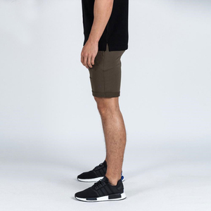 Shorts de survêtement décontractés en molleton de coton 350 GSM, toucher doux et confortable, coupe décontractée, fournisseur OEM pour marque privée - Product Image 5
