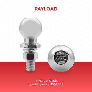 Bola de enganche de remolque Premium Roadpower que ofrece un uso sin esfuerzo y un rendimiento de alta resistencia perfecto para todo tipo de necesidades de remolque - Product Image 4