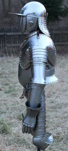 Traje de Armadura Medieval de Cuerpo Completo, Disfraz de Caballero, Guerrero, Cruzado, para Halloween, Regalo para Hombre - Product Image 3