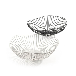 Black Metal Wire Basket Round Laundry Basket <b>Storage</b> Bin With Handles Farmhouse Organizer Wire Mesh <b>Hamper</b> - Product Image 4