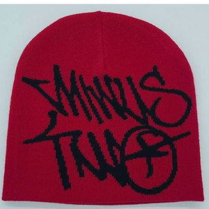 Bonnet en tricot unisexe Econex Sports Fashion Wear, super doux, 100% acrylique, doublé, style streetwear, broderie unie, avec revers pour le ski, pour l'extérieur - Product Image 6