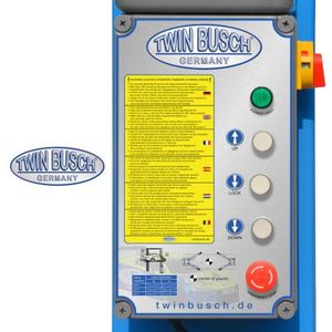 TW242PEB4.3-400: sollevatore a 2 colonne - pavimento libero - PROFI LINE - Product Image 3