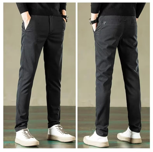 New Fashion Streetwear Embroidery Custom Logo Regular Fit Casual Mid Light Distressed Straight Leg Men Denim <b>Jeans</b> Wholesale - Product Image 3