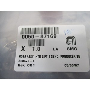 AMAT 0050-87169 HOSE ASSY, HTR LIFT 1 SEND - อุปกรณ์และอะไหล่เซมิคอนดักเตอร์ระดับโลกที่เชื่อถือได้ - Product Image 1