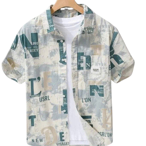 Chemises assorties tropicales pour hommes et femmes Aloha Floral Summer Beach Wear unisexe - Product Image 1