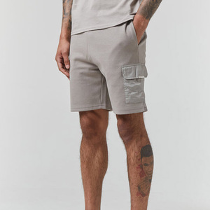 real Quality Breathable Summer Shorts Set Solid Color Terry New Arrival Best Selling Silk Screen Printed <b>Hip</b> Hop Summer Shorts - Product Image 5
