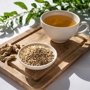 Cúrcuma y Hoja de Ashwagandha Orgánica en Hojas Sueltas, Alta en Fibra, Apoyo al Metabolismo, Bebida para el Bienestar, Fuente Natural de Vitaminas, HP Valia a Granel - Product Image 2