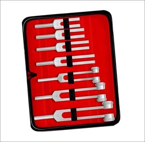 Juego de Diapones de Aleación de Aluminio de 128HZ, 256HZ, 512HZ, Plateados o Dorados, 3 o 4 Diapones con Base - Product Image 5