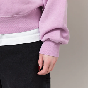 Custom Oversized Embroidered French Terry Baggy Hoodie Cotton Fleece <b>Jumper</b> Puff Print Hooded CrewNeck Sweatshirt for Women - Product Image 6