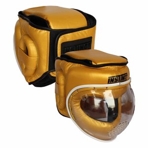 ขายส่งอุปกรณ์ป้องกันศีรษะคุณภาพสูงสำหรับผู้ใหญ่ สำหรับการฝึกซ้อมมวยและ MMA รุ่นใหม่ ระบายอากาศได้ดี พกพาสะดวก ป้องกันใบหน้าเต็มรูปแบบ ทำจากหนัง - Product Image 1