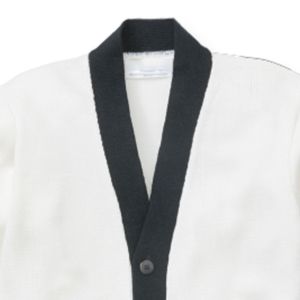 Make Your Custom Premium Quality V-Neck for Sorority/Fraternity/Schools/Colleges/Universities Logos Knitted <b>Cardigans</b> <b>Sweaters</b> - Product Image 2