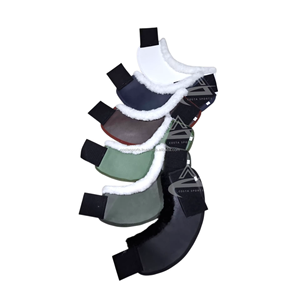 Protège-tibias en cuir pour chevaux, pour les courses et l'équipement de mode équestre - Product Image 6