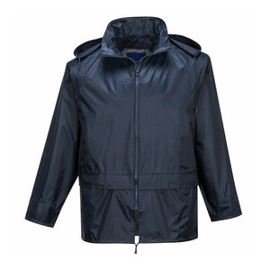 Universal adult <b>waterproof</b> Polyester material rain suit Hooded jacket and pants <b>set</b> Outdoor hiking camping casual wear - Product Image 3