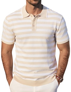 Chemise décontractée pour homme JACOMO APPAREL - Collection Printemps/Automne - 100% Coton - Manches Courtes - Motif Uni - Product Image 6