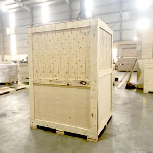 Boîtes en bois solides durables et recyclables, caisses d'expédition empilables, pliables, surface personnalisée, emballage multifonctionnel pour le stockage - Product Image 3