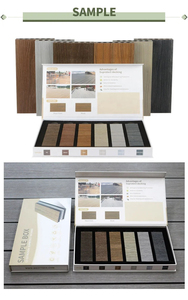 Modern Outdoor Patio Interlocking <b>Deck</b> Tiles 3D Embossed Wood Look Anti-Slip Waterproof Composite Flooring for Backyard Garden - Product Image 4