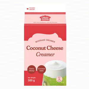 Crème non laitière massive HALAL à base de noix de coco pour desserts, 500g, pour café et thé au lait, vente en gros, OEM/ODM - Product Image 1