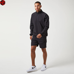 <b>Men</b> Solid Color Cargo <b>Shorts</b> Elastic Waist Quick Dry Breathable <b>Bermuda</b> <b>Short</b> Casual Outdoor Wear Windbreaker <b>Shorts</b> - Product Image 2