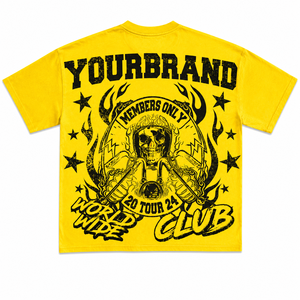 Camisetas de Manga Corta Extra Grandes para Hombre, Marca Personalizada, Logotipo Impreso en Serigrafía, 100% Algodón, Transpirable, Estilo Urbano - Product Image 5