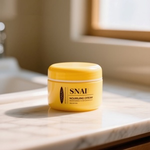 Crème nourrissante au collagène et à la mucine d'escargot, hydratation intense, raffermissante, réparation de la barrière cutanée, crème pour le visage et le corps, boîte de 110 g - Product Image 3