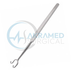 Retractor de Nariz Fomon Alar con Doble Gancho y Extremos Esféricos, Tamaño Personalizado, Acero Inoxidable, Manual, Clase I, Instrumento Quirúrgico para Rinoplastia y Otorrinolaringología, con Certificación CE - Product Image 6