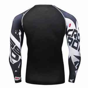 Camiseta de Manga Larga Rash Guard, Talla y Diseños Personalizados para Hombre, Ropa Deportiva con Estampado por Sublimación, Camiseta Deportiva Cómoda - Product Image 6