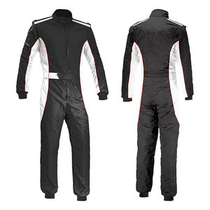 Traje de Carreras Automovilísticas Resistente y Transpirable, Resistente al Fuego, Ligero, de Poliéster/Nailon, para Pilotos de Motorsport, Karting y Conducción en Pista - Product Image 1