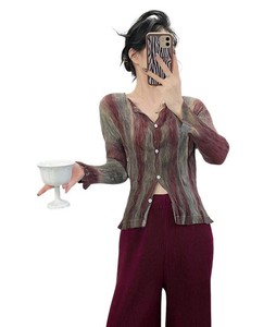 Women's Vintage Lace <b>Button</b> Solid <b>Long</b> Sleeve Regular Fit Daily Casual <b>Cardigan</b> - Product Image 1