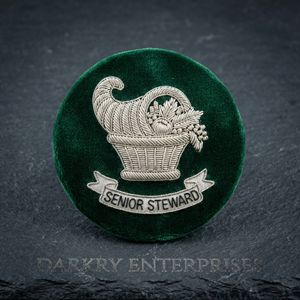 Custom Gold Bullion Wire Masonic Chaplain Book Badge Purple Velvet Regalia Patch Hand Embroidered Lodge Crest Direct <b>Maker</b> - Product Image 4