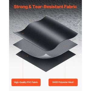 Bolsa de Carga para Techo de Auto, Resistente, de PVC 840D, 23 Pies Cúbicos, 100% Impermeable, Caja de Equipaje para Techo - Product Image 4