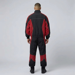 <b>Men</b> Windbreaker Tracksuit Zipper <b>Jacket</b> Rain Pants Set <b>Men's</b> 100% Nylon Spandex Waterproof Tracksuit <b>Mens</b> Hiking Suit - Product Image 2