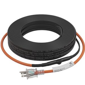 Cavo Autoriscaldante da 30 Metri 5W/ft, Nastro Termico per Protezione da Congelamento, Protegge Tubi in PVC, Coperte Riscaldanti in Metallo - Product Image 4