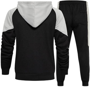 Chándal ajustado de talla grande personalizado para hombre, de secado rápido, transpirable, deportes de invierno, ropa para correr, conjunto ecológico de dos piezas para adultos - Product Image 5