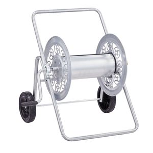 Carrello Avvolgitubo da Giardino in Ferro da 3/4 Pollici, 175ft-30m, Portatile e Regolabile con Funzione Soft per Irrigazione e Giardinaggio - Product Image 1