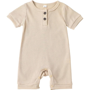 Combinaison à manches longues pour bébé avec fermeture éclair, imprimé mignon, en coton doux, vêtements de nuit pour nourrissons, tenue unisexe pour toutes les saisons - Product Image 3