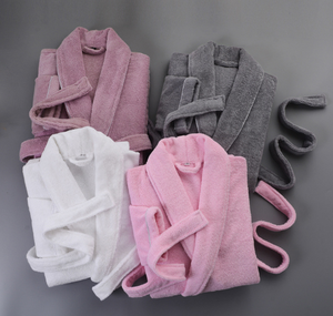 Nesta Sports - Vente flash - Peignoir en tissu éponge 100% coton rose personnalisé - Mode - Product Image 5