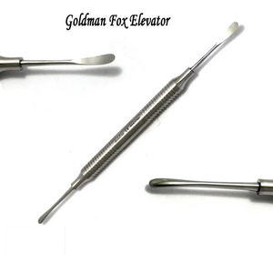 Instrumento Quirúrgico Dental Freer Elevator con Empuñadura Moleteada Plateada, Manual, Clase I, Certificado CE, Shuja Surgico - Product Image 3