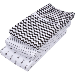 High Quality Handmade Cotton Baby <b>Changing</b> Pad Cover Arrow Dot & Zig-zag Pattern Cute Geometric Design Print <b>Changing</b> Pad Sheet - Product Image 3